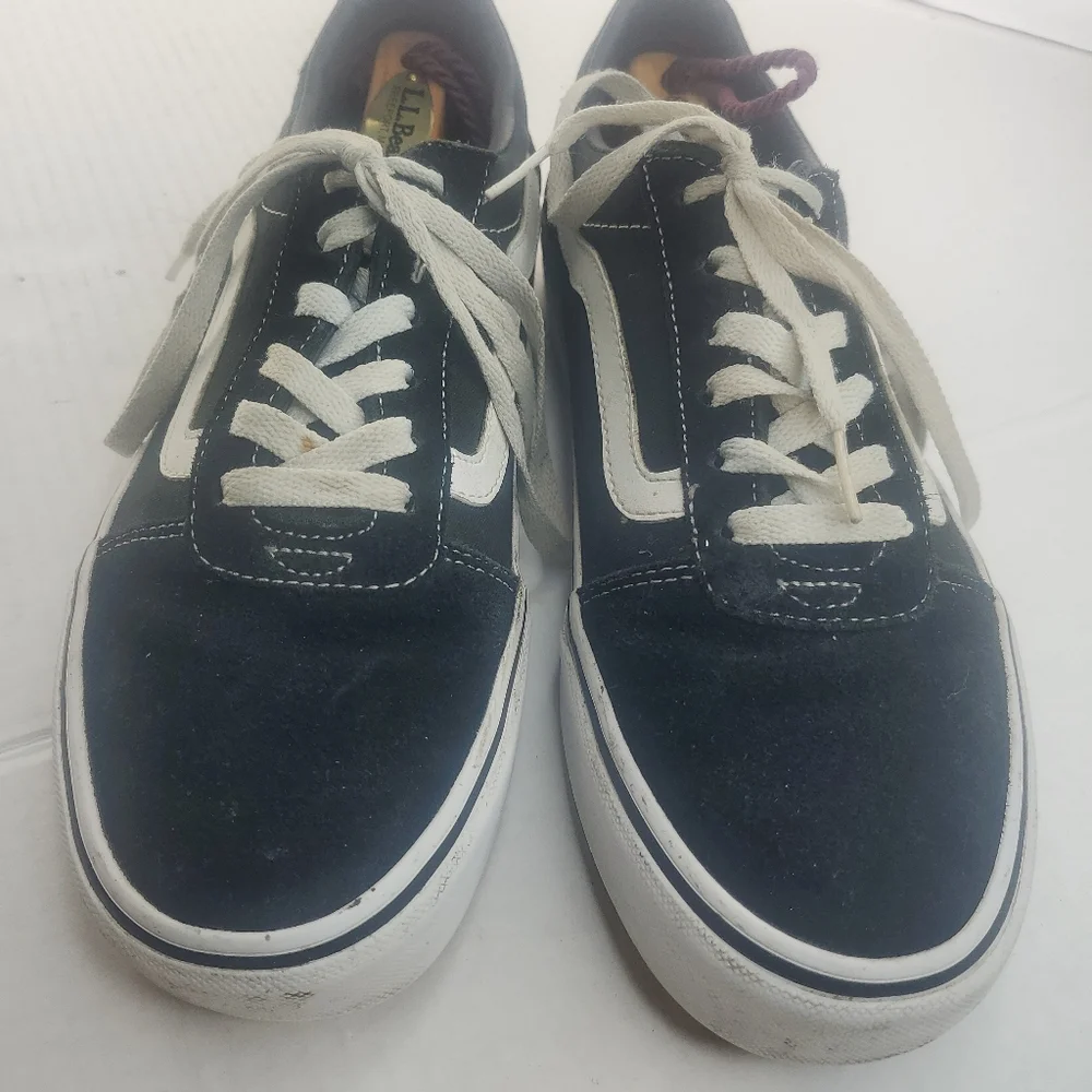 Vans #508182 Black W/White Accent Size US Women's 9.5 mens 8 - Picture 9 of 9